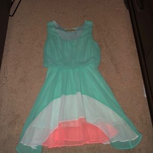 Dress float. Worn once.